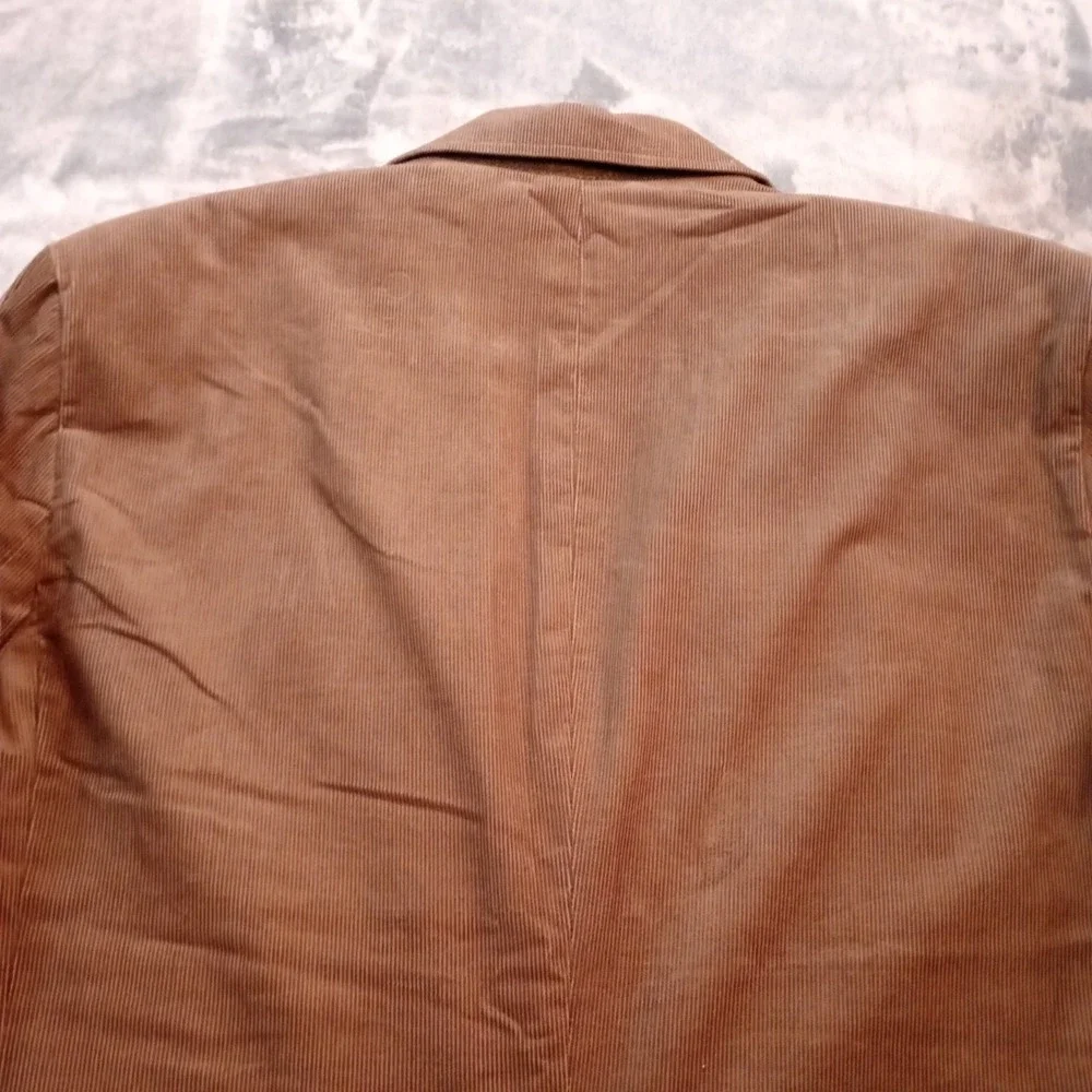 Banana‎ Republic Corduroy Blazer Mens 46 Regular Brown Sports Coat Jacket Cotton